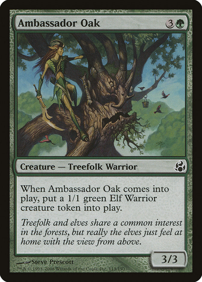 Ambassador Oak (Oversized) [Oversize Cards] | Card Merchant Takapuna