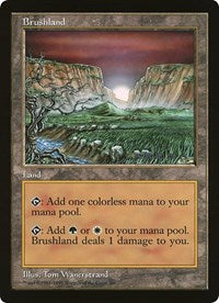 Brushland (Oversized) [Oversize Cards] | Card Merchant Takapuna