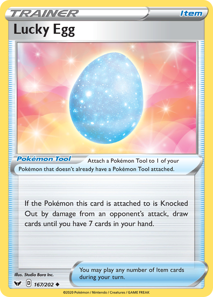 Lucky Egg (167/202) [Sword & Shield: Base Set] | Card Merchant Takapuna