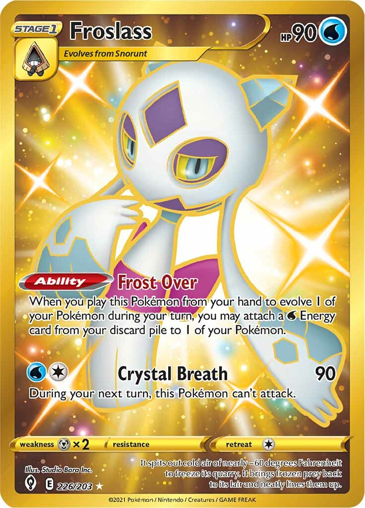 Froslass (226/203) [Sword & Shield: Evolving Skies] | Card Merchant Takapuna