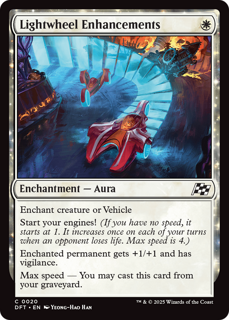 Lightwheel Enhancements [Aetherdrift] | Card Merchant Takapuna