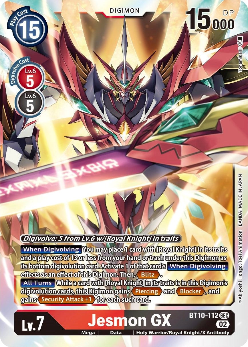 Jesmon GX [BT10-112] [Xros Encounter] | Card Merchant Takapuna