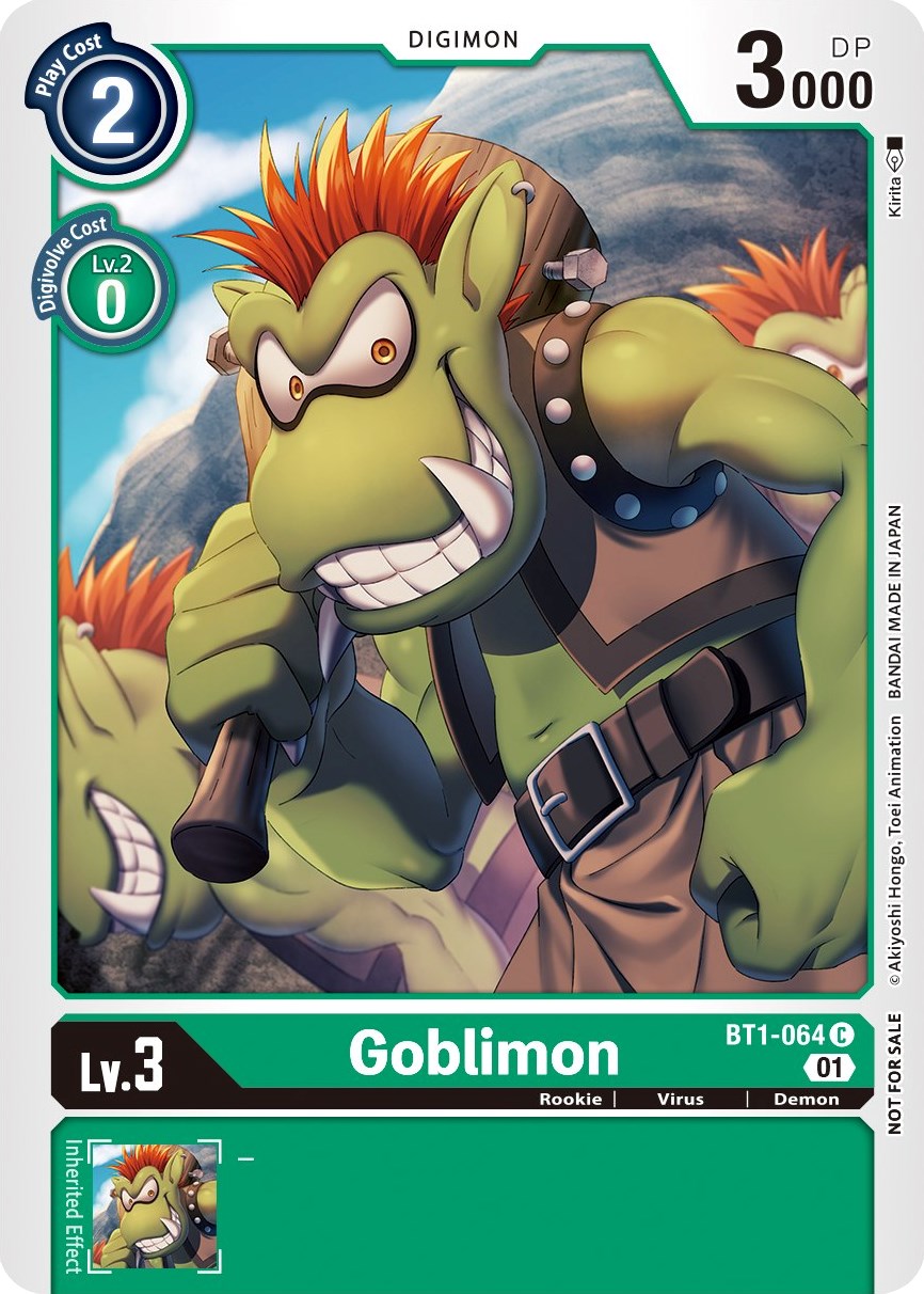 Goblimon [BT1-064] (Winner Pack New Awakening) [Release Special Booster Promos] | Card Merchant Takapuna