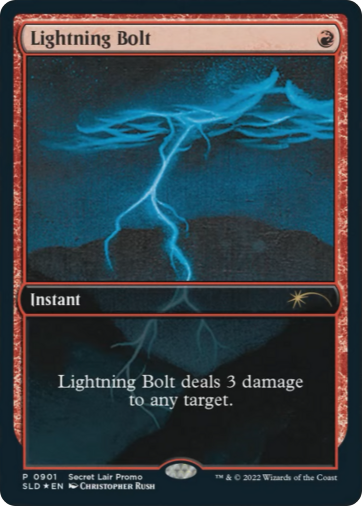 Lightning Bolt (0901) [Secret Lair Drop Series] | Card Merchant Takapuna