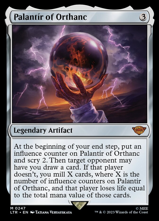 Palantir of Orthanc [The Lord of the Rings: Tales of Middle-Earth] | Card Merchant Takapuna