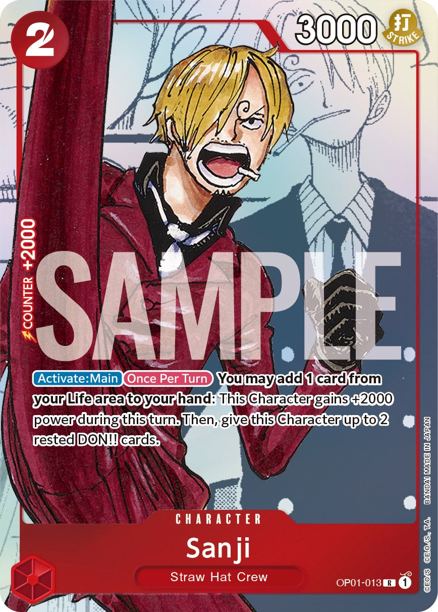 Sanji (Alternate Art) [One Piece Promotion Cards] | Card Merchant Takapuna