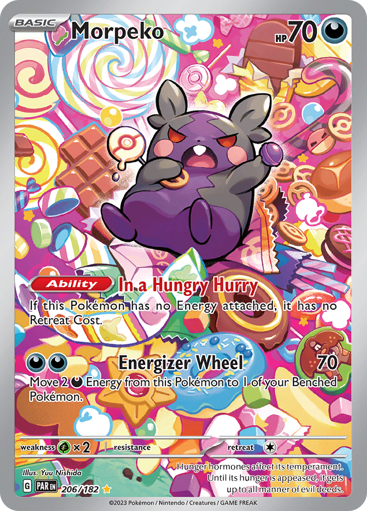 Morpeko (206/182) [Scarlet & Violet: Paradox Rift] | Card Merchant Takapuna