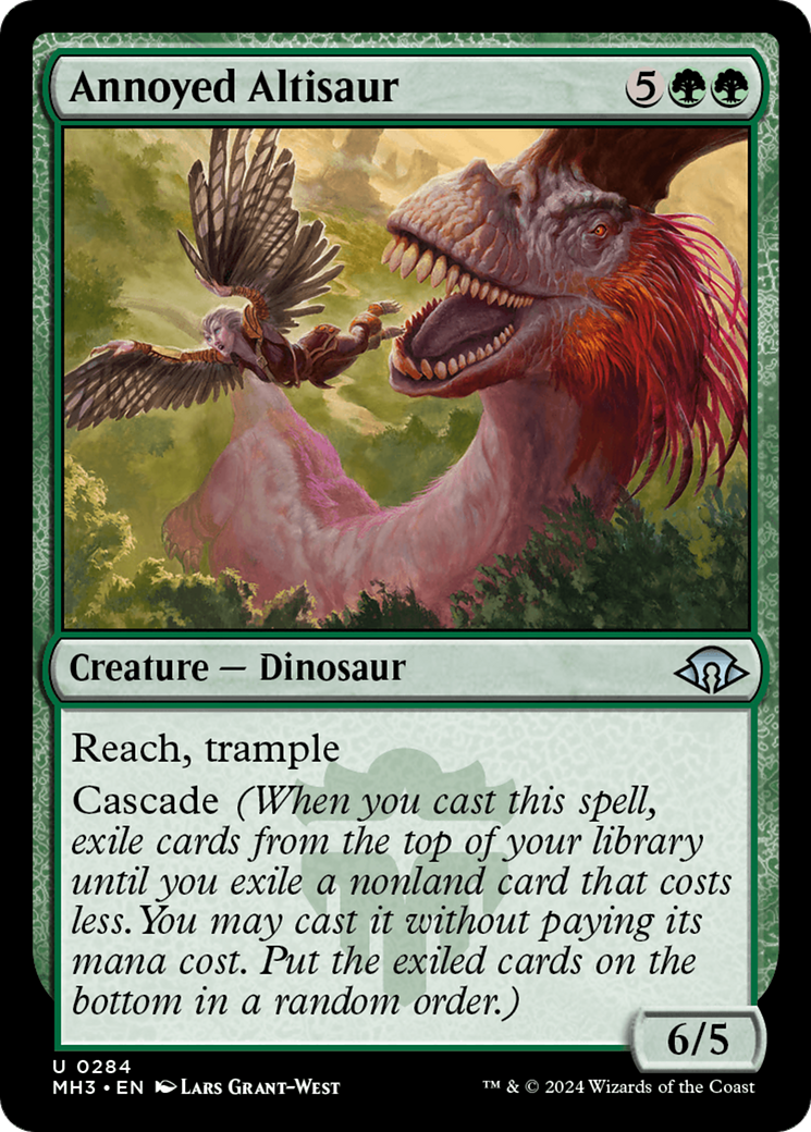 Annoyed Altisaur [Modern Horizons 3] | Card Merchant Takapuna