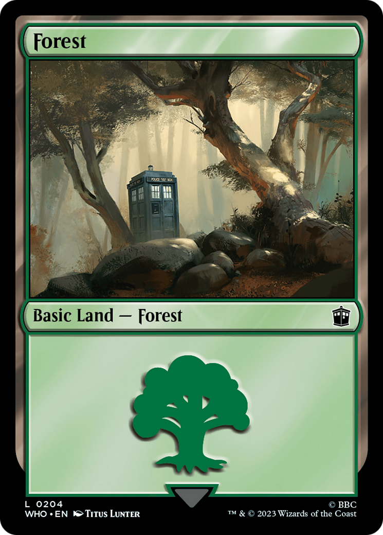 Forest (0204) [Doctor Who] | Card Merchant Takapuna