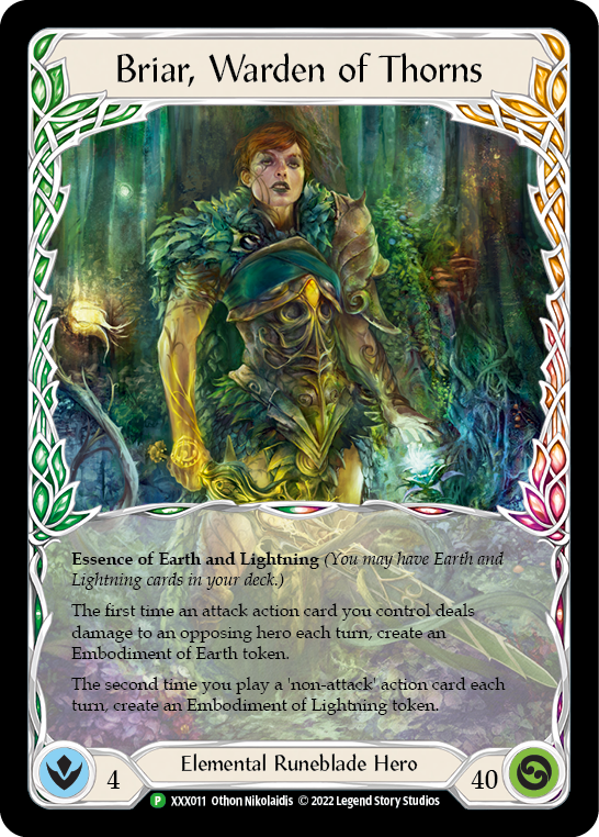 Briar // Briar, Warden of Thorns [XXX011/XXX012] (Promo) | Card Merchant Takapuna