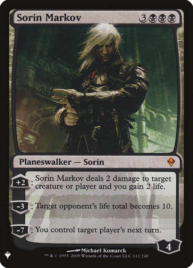 Sorin Markov [Mystery Booster] | Card Merchant Takapuna