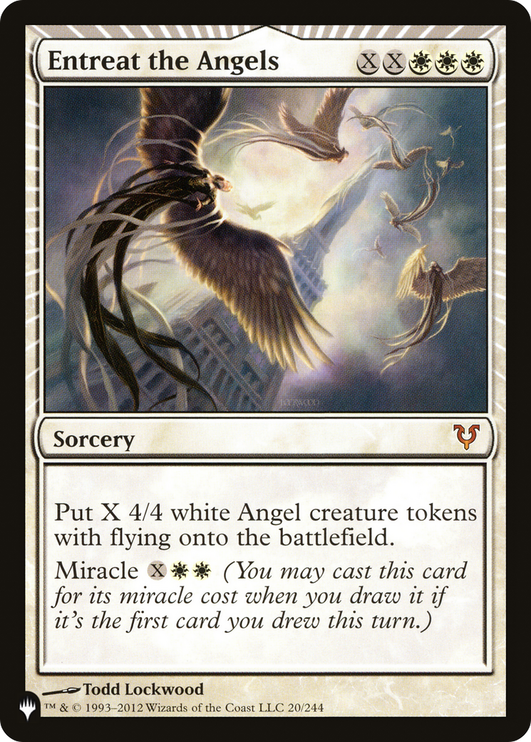 Entreat the Angels [Secret Lair: Angels] | Card Merchant Takapuna