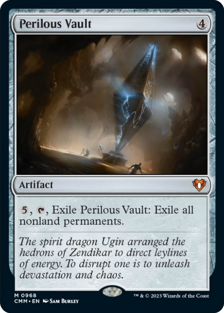 Perilous Vault [Commander Masters] | Card Merchant Takapuna