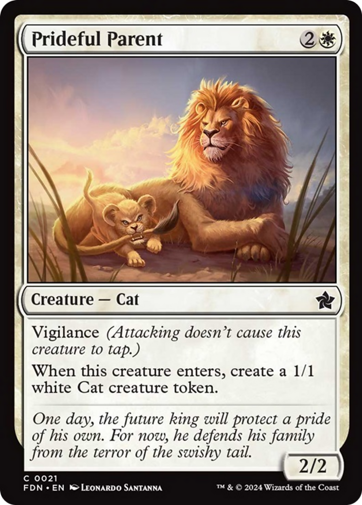 Prideful Parent [Foundations] | Card Merchant Takapuna