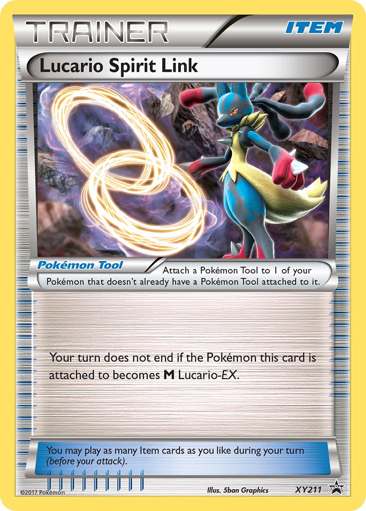 Lucario Spirit Link (XY211) [XY: Black Star Promos] | Card Merchant Takapuna