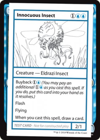 Innocuous Insect (2021 Edition) [Mystery Booster Playtest Cards] | Card Merchant Takapuna