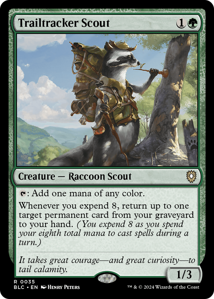 Trailtracker Scout [Bloomburrow Commander] | Card Merchant Takapuna