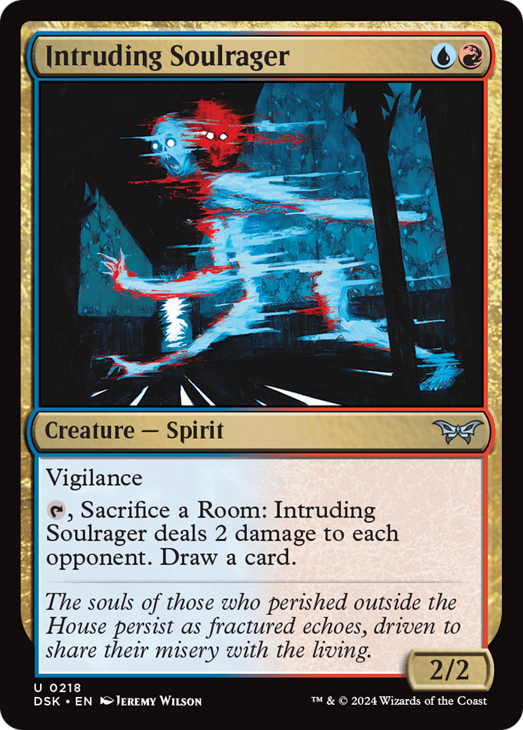 Intruding Soulrager [Duskmourn: House of Horror] | Card Merchant Takapuna