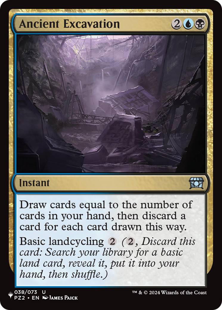 Ancient Excavation [The List Reprints] | Card Merchant Takapuna