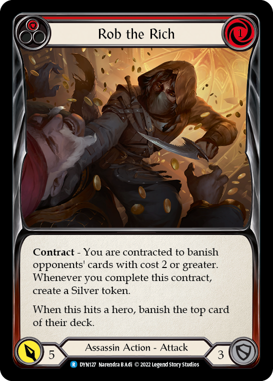 Rob the Rich (Red) [DYN127] (Dynasty) | Card Merchant Takapuna