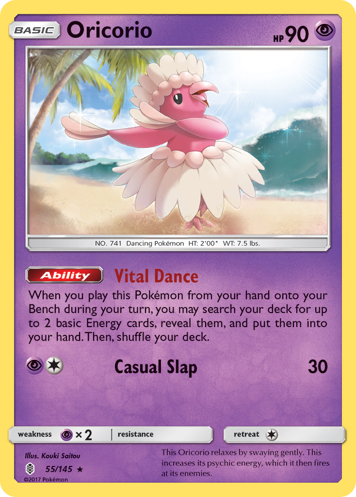 Oricorio (55/145) [Sun & Moon: Guardians Rising] | Card Merchant Takapuna