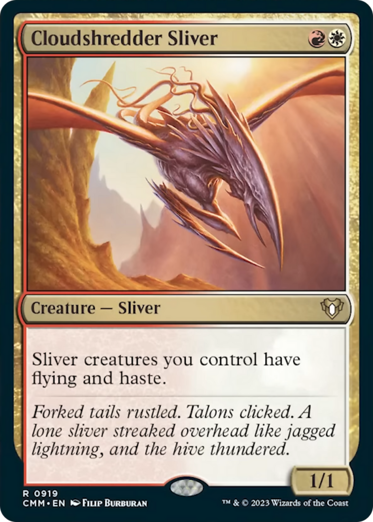 Cloudshredder Sliver [Commander Masters] | Card Merchant Takapuna