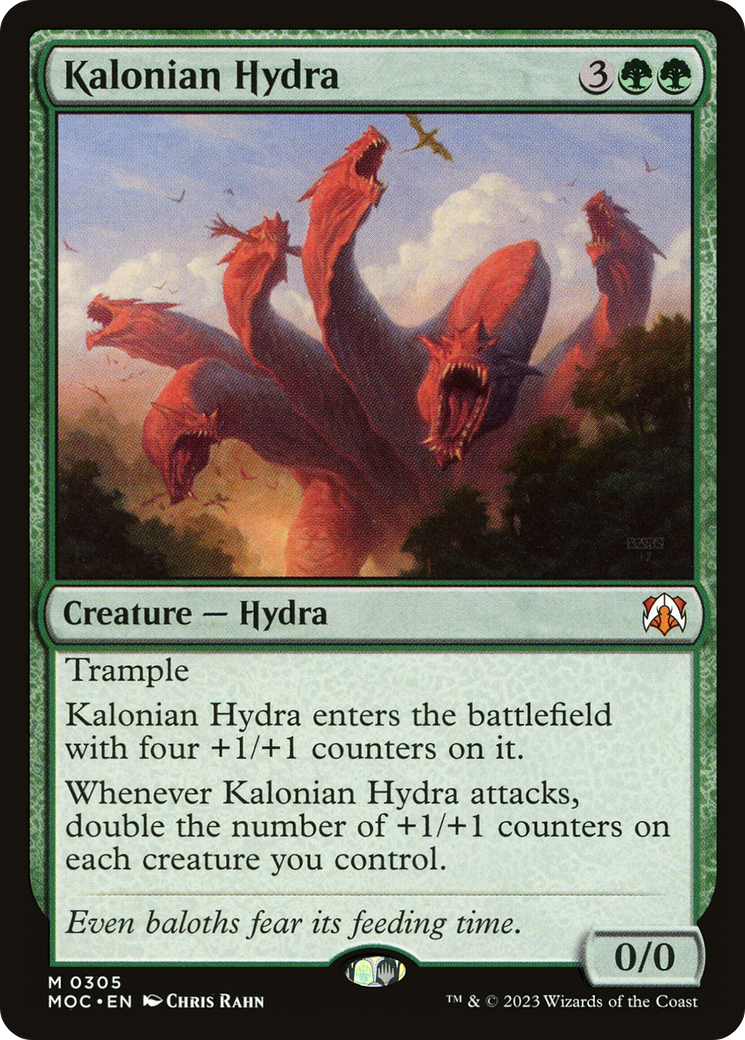 Kalonian Hydra [March of the Machine Commander] | Card Merchant Takapuna