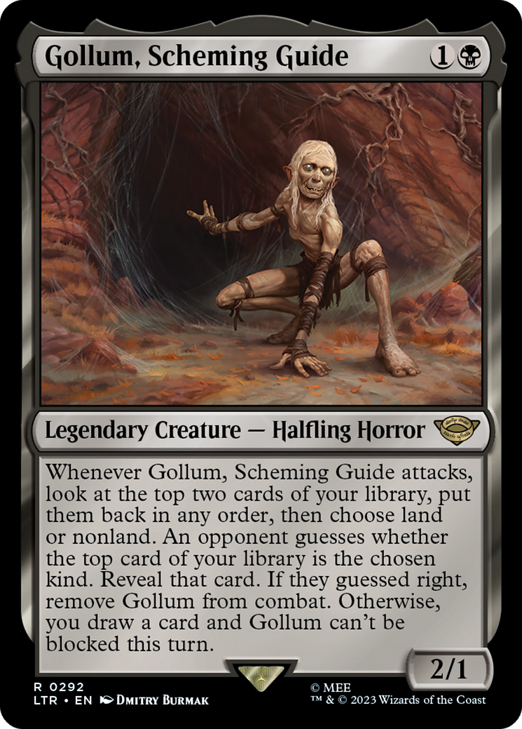 Gollum, Scheming Guide [The Lord of the Rings: Tales of Middle-Earth] | Card Merchant Takapuna