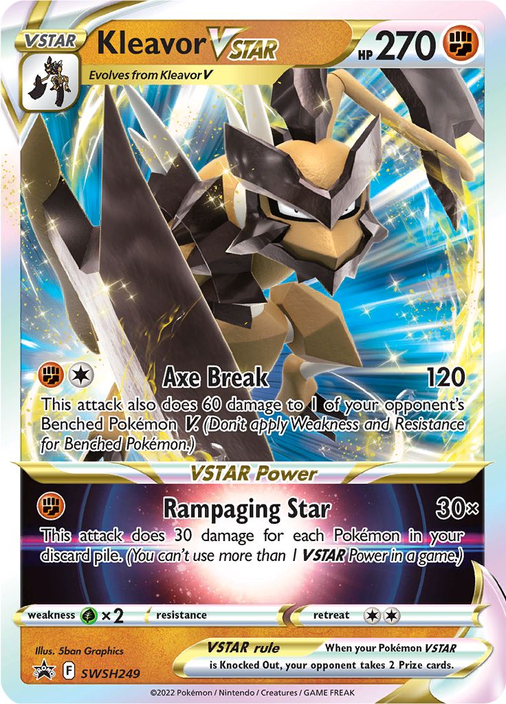 Kleavor VSTAR (SWSH249) (Jumbo Card) [Sword & Shield: Black Star Promos] | Card Merchant Takapuna