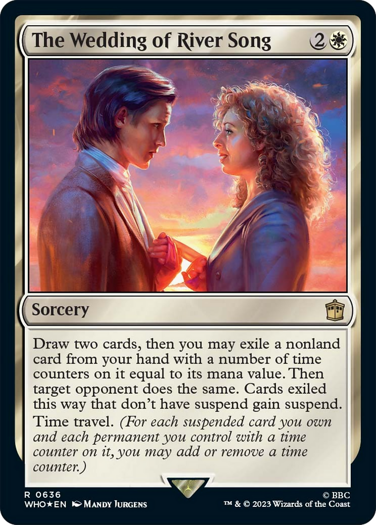 The Wedding of River Song (Surge Foil) [Doctor Who] | Card Merchant Takapuna