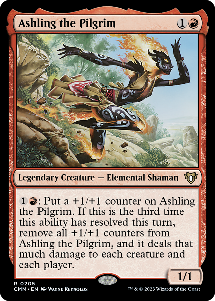 Ashling the Pilgrim [Commander Masters] | Card Merchant Takapuna