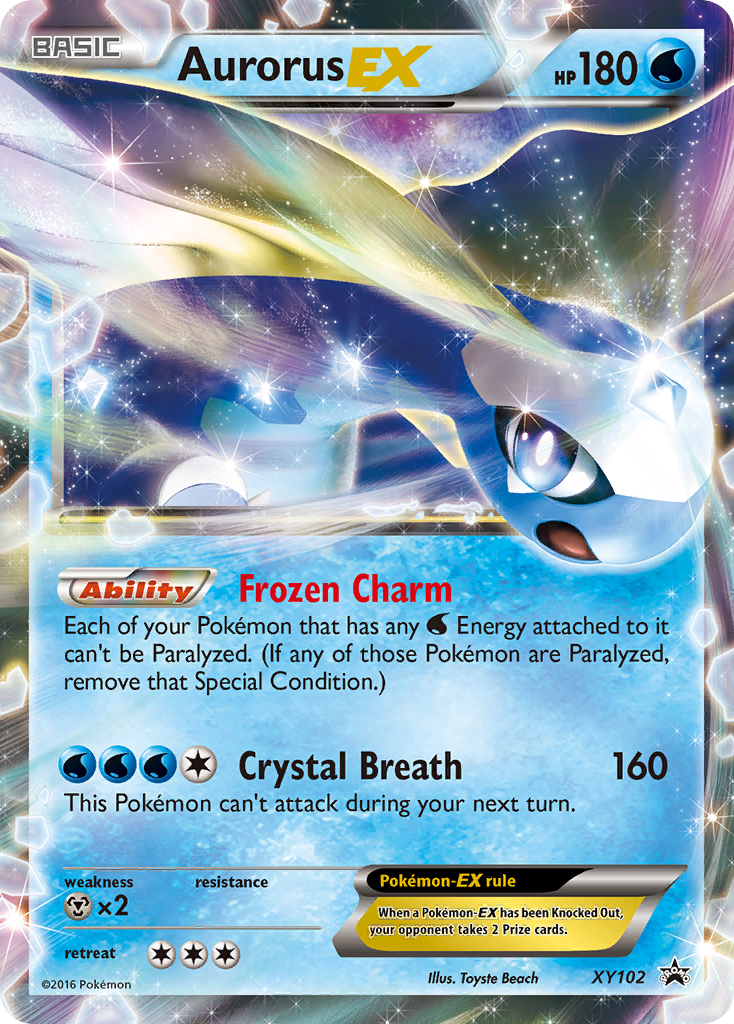 Aurorus EX (XY102) [XY: Black Star Promos] | Card Merchant Takapuna