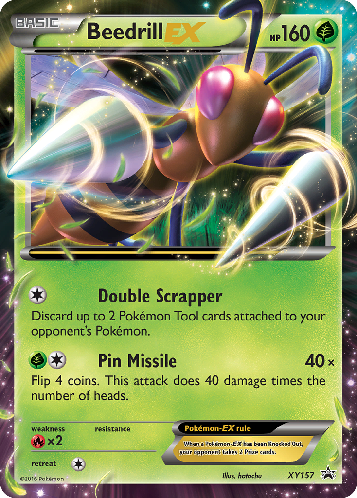 Beedrill EX (XY157) [XY: Black Star Promos] | Card Merchant Takapuna