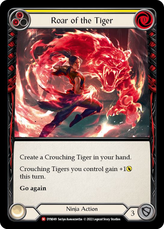 Roar of the Tiger [DYN049] (Dynasty) | Card Merchant Takapuna