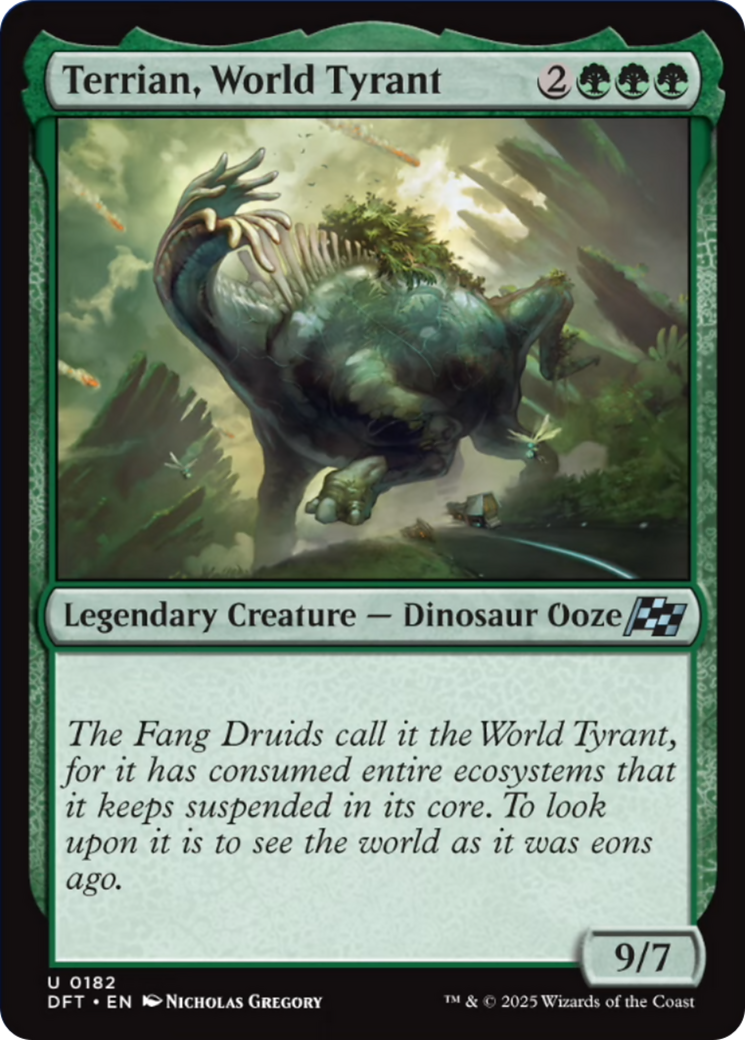 Terrian, World Tyrant [Aetherdrift] | Card Merchant Takapuna