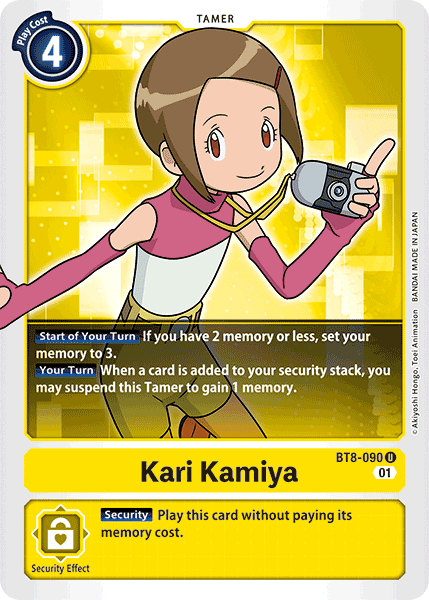 Kari Kamiya [BT8-090] [New Awakening] | Card Merchant Takapuna