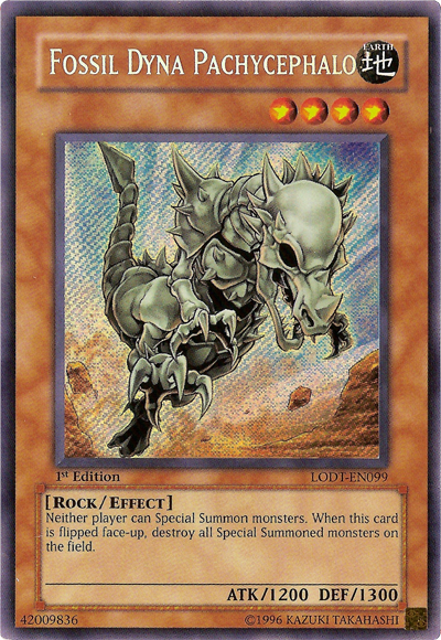 Fossil Dyna Pachycephalo [LODT-EN099] Secret Rare | Card Merchant Takapuna