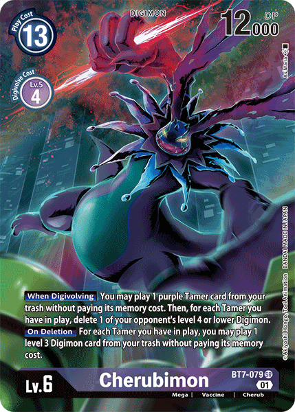 Cherubimon [BT7-079] (Alternate Art) [Next Adventure] | Card Merchant Takapuna