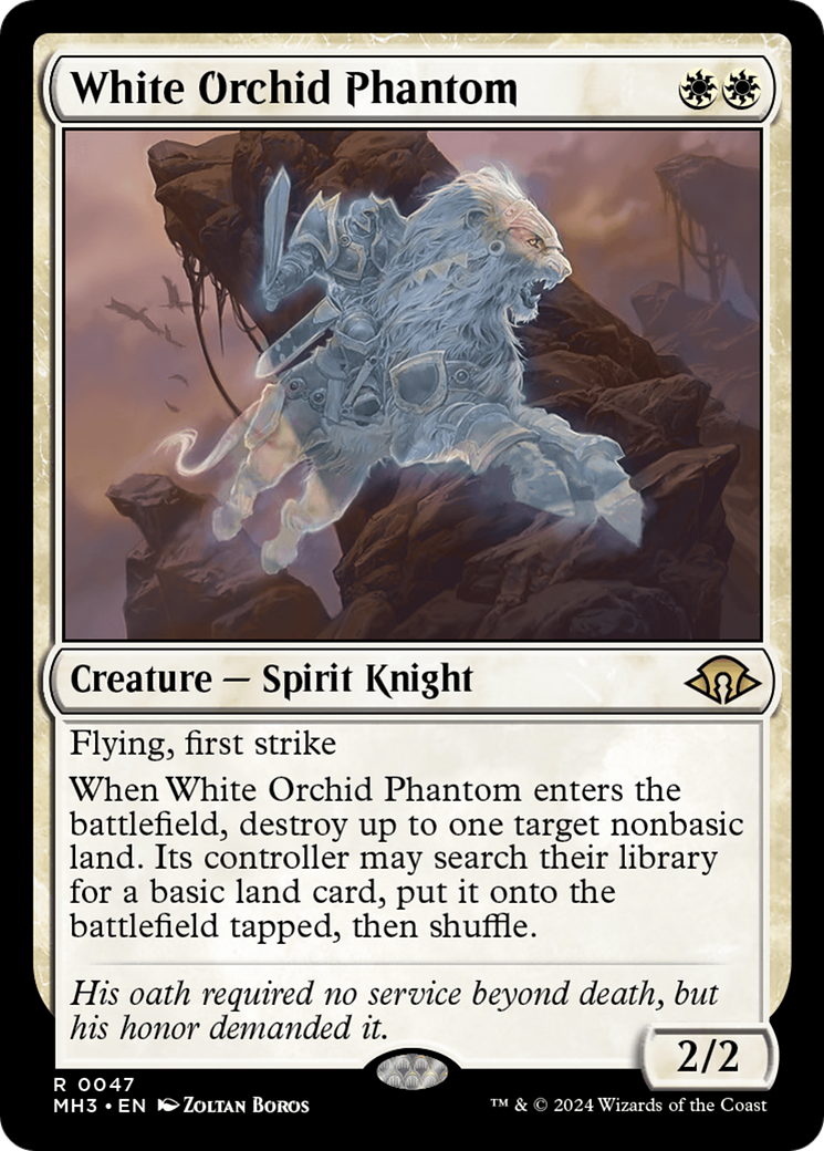 White Orchid Phantom [Modern Horizons 3] | Card Merchant Takapuna