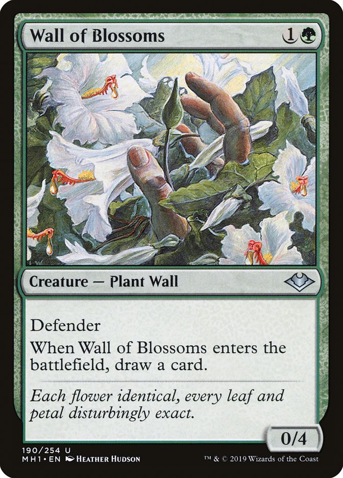 Wall of Blossoms [Modern Horizons] | Card Merchant Takapuna