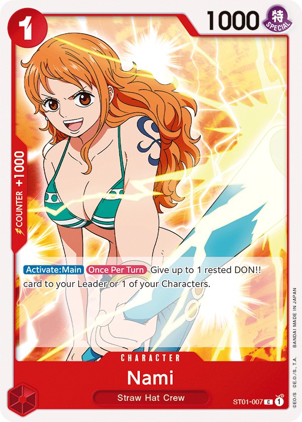 Nami [Starter Deck: Straw Hat Crew] | Card Merchant Takapuna