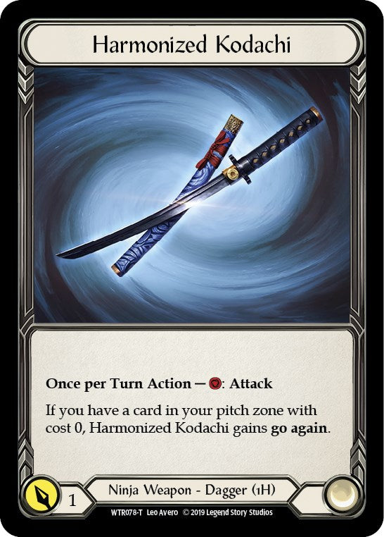 Dawnblade // Harmonized Kodachi [WTR115 // WTR078] (Welcome to Rathe Unlimited) | Card Merchant Takapuna