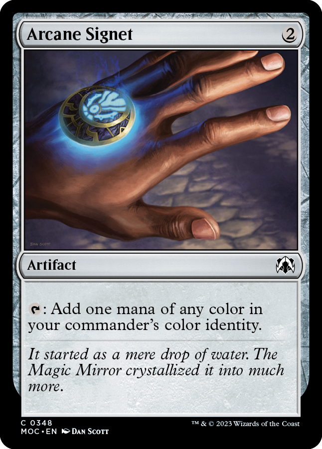 Arcane Signet [March of the Machine Commander] | Card Merchant Takapuna