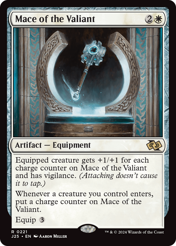 Mace of the Valiant [Foundations Jumpstart] | Card Merchant Takapuna