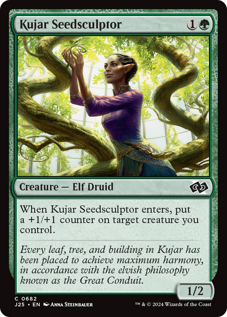 Kujar Seedsculptor [Foundations Jumpstart] | Card Merchant Takapuna