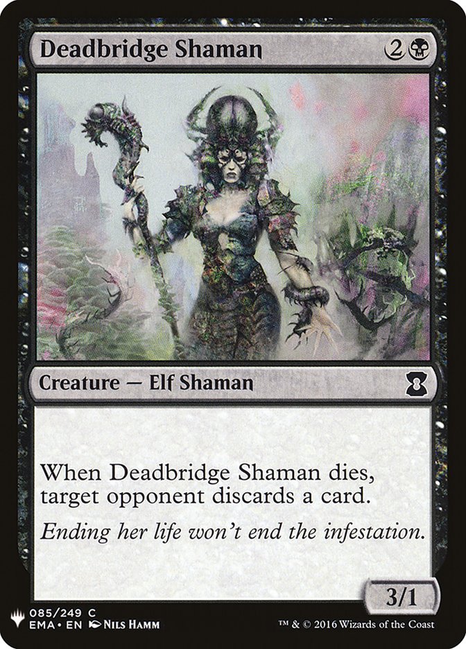 Deadbridge Shaman [Mystery Booster] | Card Merchant Takapuna