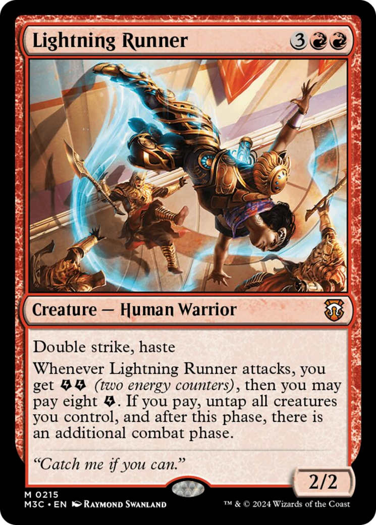 Lightning Runner [Modern Horizons 3 Commander] | Card Merchant Takapuna