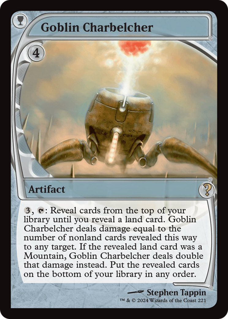 Goblin Charbelcher (Future Sight) [Mystery Booster 2] | Card Merchant Takapuna