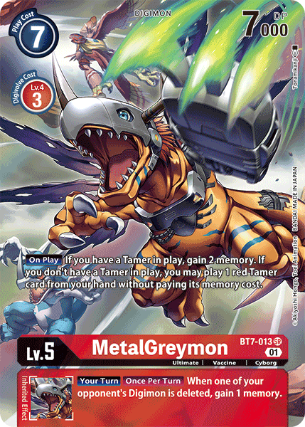 MetalGreymon [BT7-013] (Alternate Art) [Next Adventure] | Card Merchant Takapuna