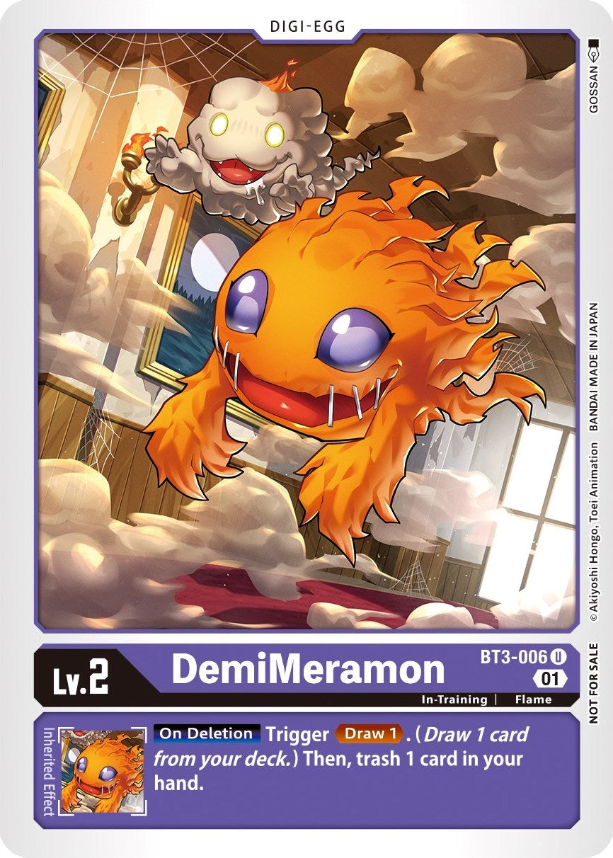 DemiMeramon [BT3-006] (Winner Pack New Awakening) [Release Special Booster Promos] | Card Merchant Takapuna